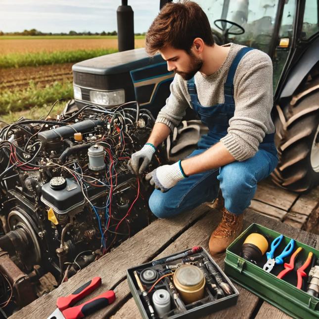 How to Fix Agricultural Machinery Engines That Won't Start