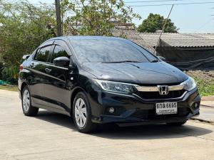 HONDA NEW CITY 1.5 S (MNC)  Y2018 สีดำ  ออโต้ Honda, City 2018