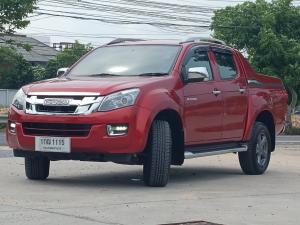 ISUZU DMAX Pickup  Pickup 4dr DCab Vcross Z-Prestige Autoสีแดง   ปี 2013  ออโต้ Isuzu, D-Max 2013