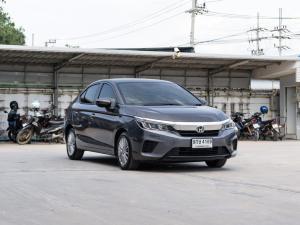 Honda City 1.0 V ปี 2020 เครื่องยนต์ 1000 cc เกียร์ออร์โต้ สีเทา Honda, City 2020