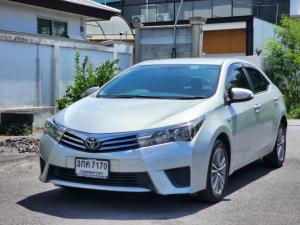 TOYOTA  ALTIS 1.6G TOP (MNC) ปี 2014 สีเทา ออโต้ Toyota, Corolla Altis 2014