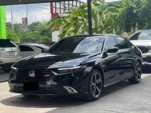 Honda Accord 2.0 e:HEV RS ปี 2023 สีดำ ไมล์ 1,0xx km   ราคา 1,599,000 บาท Honda, Accord 2023