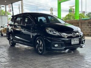 HONDA MOBILIO 1.5 RS TOP (7ที่นั่ง) ปี16 สีดำ เกียรออโต้ Honda, Mobilio 2016