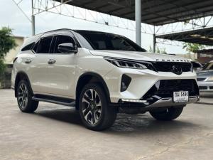 TOYOTA FORTUNER Wagon 4dr Legender 7st Auto 6sp RWD 2.8 DCT ปี 2021 สีขาวออโต้ Toyota, Fortuner 2021