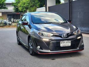 TOYOTA NEW YARIS  ATIV 1.2 S+  TOP Y 2019 Sesan   สีเทาดำ    เกียรออโต้ Toyota, Yaris Ativ 2019