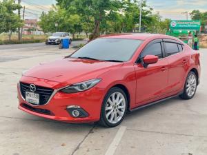 งMAZDA 3 SKYACTIVE SEDAN  4dr  S   SA 6sp FWD 2.0i Y2014สีแดง เกียรออโต้ Mazda, 3 2014