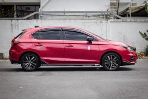 honda  HONDA CITY 1.0 RS TOP TURBO HACTHBACK   ปี 2021  สีแดง      ออโต้ Honda, City 2021