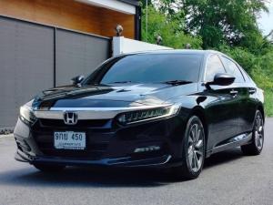 HONDA ACCORD MY19 Sedan 4dr TURBO EL CVT FWD 1.5iTC  สีดำ Honda, Accord 2020