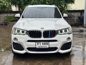 Bmw X3 xDrive20d M sport   ปี 2017 เลขไมล์ 98,xxx km. BMW, X3 2017