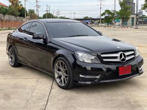 Benz C180 Coupe AMG 2014   หลังคาแก้ว ชุดแต่ง AMG แท้จากโรงงาน Mercedes-Benz, C-Class 2014