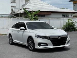 Honda Accord 1.5 Turbo EL G10  ปี 2019 เลขไมล์ 65,xxx km.  ราคา 879,000 บาท Honda, Accord 2019