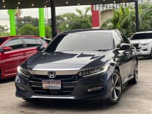 HONDA ACCORD  Sedan MY21 Sedan 4dr สีเทาดำ   เกียร์ออโต้ ปี 2022 Honda, Accord 2022