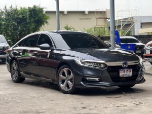 HONDA ACCORD  Sedan MY21 Sedan 4dr สีเทาดำ   เกียร์ออโต้ ปี 2022 Honda, Accord 2022