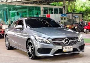 C Coupe มาเติมแล้ว สีเทา เบาะแดง สุดcool ราคาสุดเร้า Mercedes-Benz, C-Class 2016