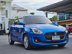 NEW SUZUKI SWIFT 1.2Hatch 4dr GLX    CVT FWD 1.2i ปี 19 สีน้ำเงิน  ออโต้ Suzuki, Swift 2019