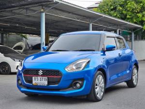 Suzuki, Swift 2019 NEW SUZUKI SWIFT 1.2Hatch 4dr GLX    CVT FWD 1.2i ปี 19 สีน้ำเงิน  ออโต้ Mellocar