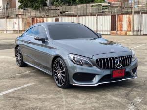 Benz C250 Coupe’ AMG Dynamic ปี 2018 สีเทา  รถสวย เดิมๆ เจ้าของดูแลอย่างดี Mercedes-Benz, C-Class 2018