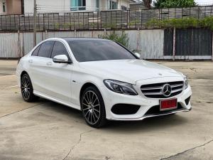 Benz C350e AMG Dynamic  ปี 2018 สีขาว Mercedes-Benz, C-Class 2018