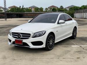 Benz C350e AMG Dynamic  ปี 2018 สีขาว Mercedes-Benz, C-Class 2018