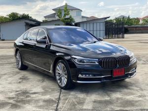 BMW 740Le xDrive Pure Excellence ปี 2017  สีดำ+เบาะน้ำตาล ไมล์ 72,xxx km BMW, 7 Series 2017