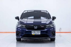 HONDA CITY 1.5 e:HEV RS AT สีน้ำเงิน เบนซิน+ไฟฟ้า รถปี 2021 Honda, City 2021