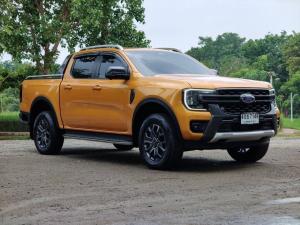 FORD Ranger Wildtrack Next Gen  2.0 turbo A/T ปี 2022  สีเหลืองส้มเงางาม Ford, Raptor 2022