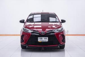 TOYOTA  YARIS 1.2 SPORT AT สีแดง กล้องบันทึกภาพหน้ารถ และหลังรถ Toyota, Yaris 2020