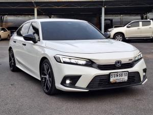 Honda, Civic 2023 HONDA CIVIC FE Sedan 4dr e:HEV RS E-CVT FWD 2.0 Y23. สีขาว  เกียร์ออโต้ Mellocar