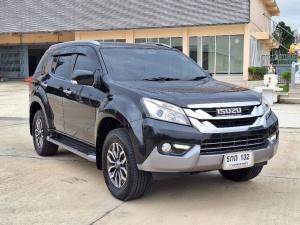 Isuzu, MU-X 2016 ISUZU MUX Wagon 4dr 7st Auto 6sp RWD 1.9DCT (DVD) NAVI   Y2016. สีดำ    ออโต้ Mellocar