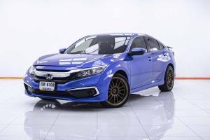 Honda, Civic 2019 HONDA CIVIC 1.8 E MNC AT เบนซิน ปี 2019 ตัวรถสีน้ำเงิน รถสวย Mellocar