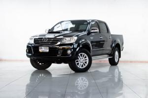 Toyota, Hilux Vigo 2012 TOYOTA VIGO  2.5 E PRERUNNER DBL CAB MT ปี 2012  สีดำ Mellocar