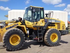 รถตัก  ยี่ห้อ KOMATSU  รุ่น	WA380-7 / 10850  ปีผลิต	2015 Komatsu, WA380-7 2015